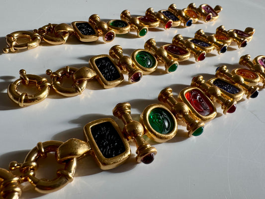 Maria Chunky Jeweled Bracelet