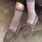 Boyfriend Socks : Cashew