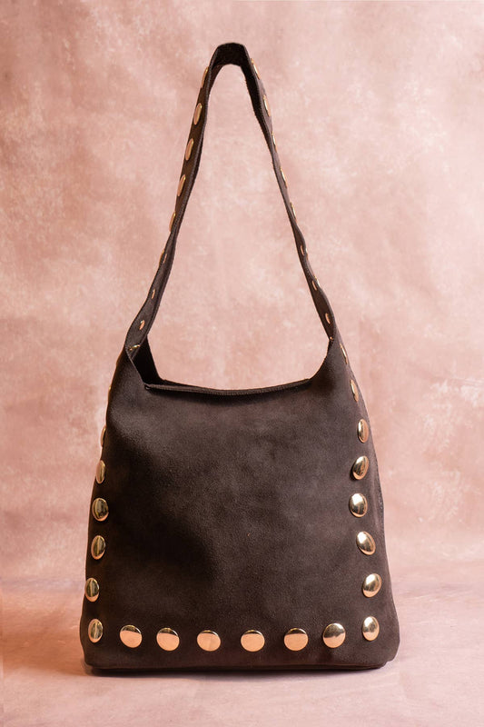 ALEXANE SUEDE Bag : Chocolate