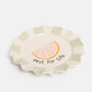 Grapefruit Zest For Life Ceramic Plate