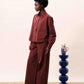 ULUNA BORDEAUX TROUSERS