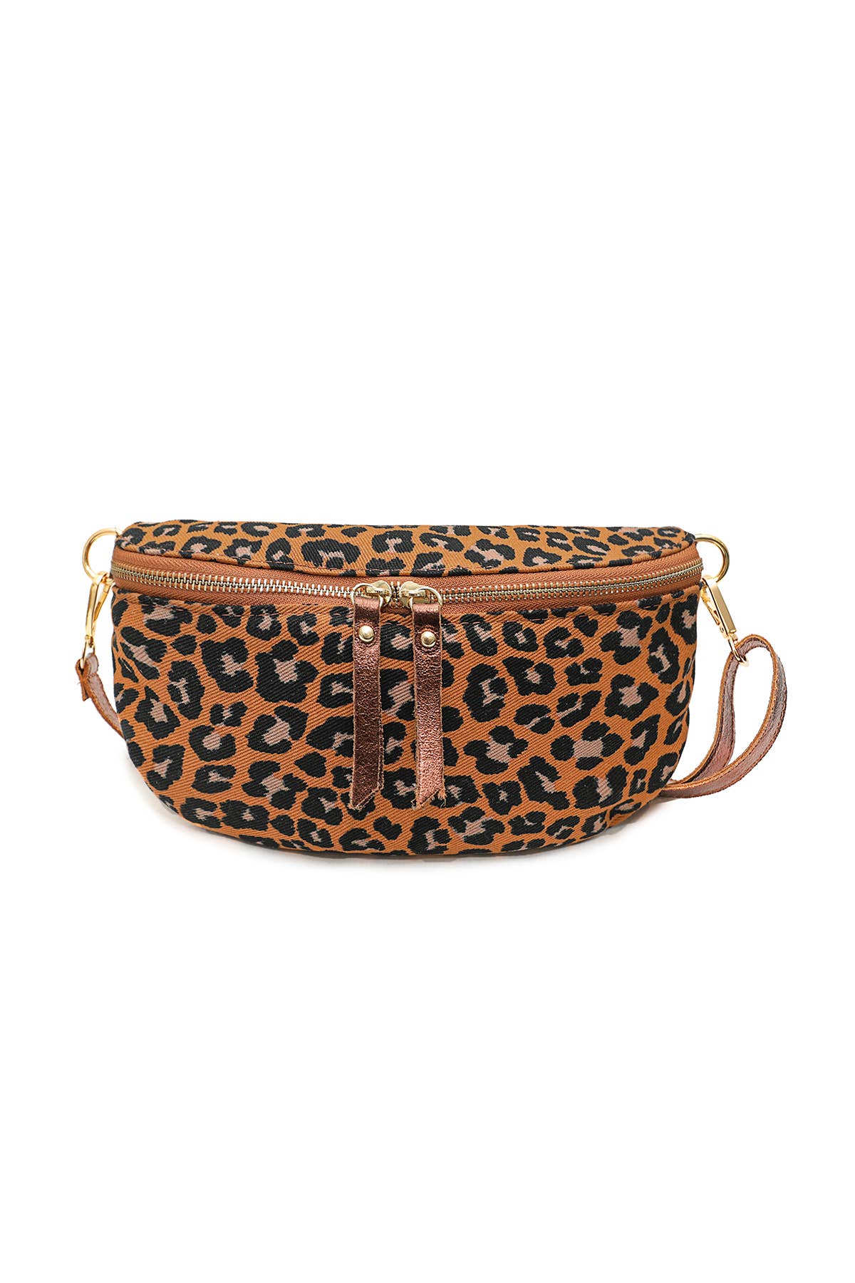 Rosalia Bag: Camel Leopard