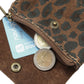 LUCE purse: Brown Leopard