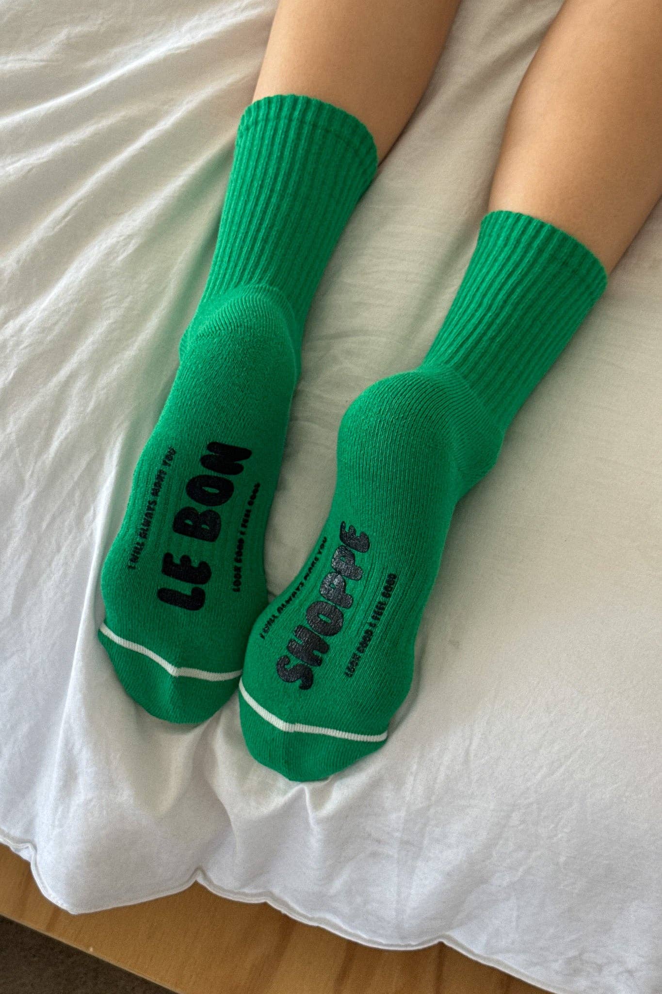 Hugger Socks : KELLY/ BLACK