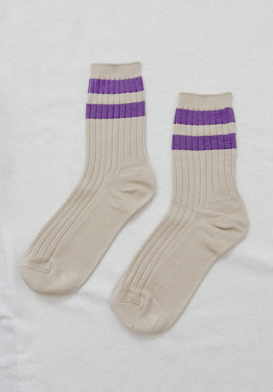 Her Socks - Varsity: Ube
