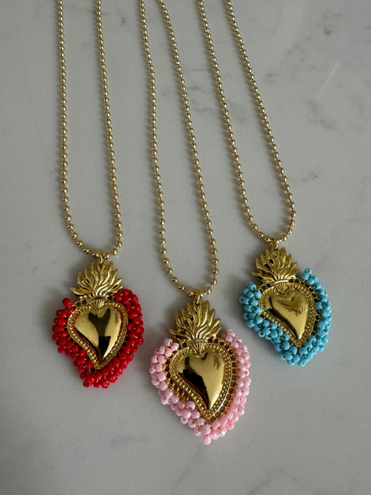 Spanish heart necklace