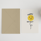 Happy Birthday Balloon A6/5x7 card: Naked (No cello or clasp) / A6