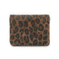 LUCE purse: Brown Leopard