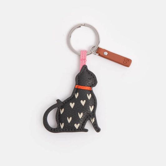 Black cat keyring