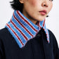 KIM ELECTRIC BLUE NECK WARMER