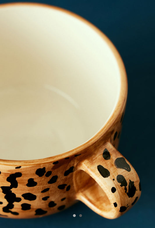 Anna + Nina Leopard Mug