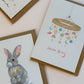 Hello New Baby Nursery Mobile Pregnancy Announcement Card