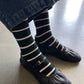 Wally Socks: Black