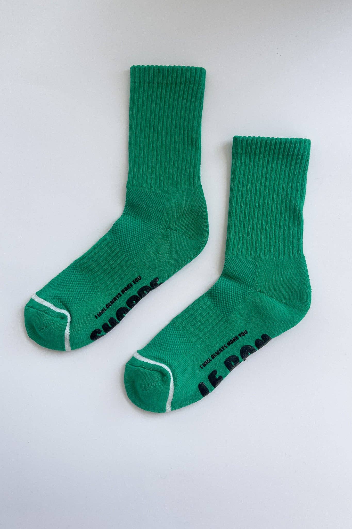 Hugger Socks : KELLY/ BLACK