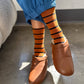 Wally Socks: Camel