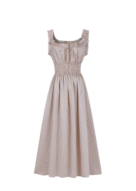 LOUISANE BEIGE DRESS