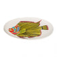Oval Yellow Fish Platter