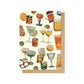 Bar Snacks Greetings Card