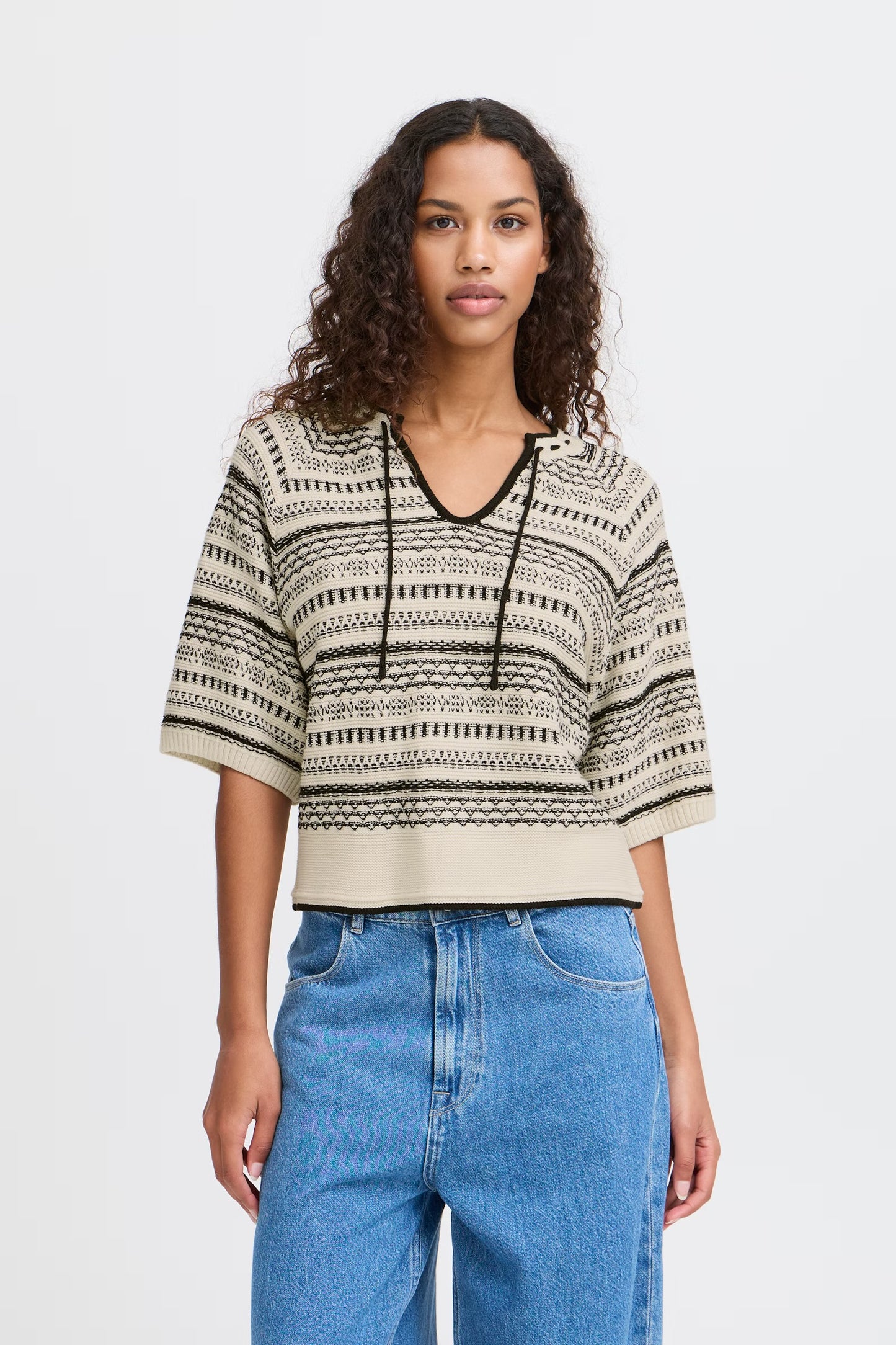 Ichi Birch Knit Top