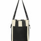 Black and White Bucket bag