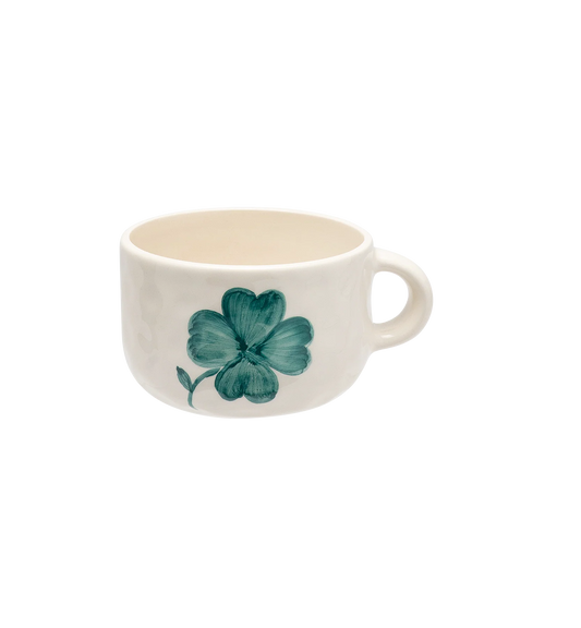 Anna + Nina Shamrock Mug