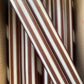 AUTUMN PINSTRIPES INDIVIDUAL : White/navy