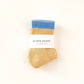 Color Block Girlfriend Socks : Yellow Blue