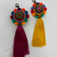 Tassel Beaded Keyring