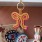Beaded Keyring - Bow