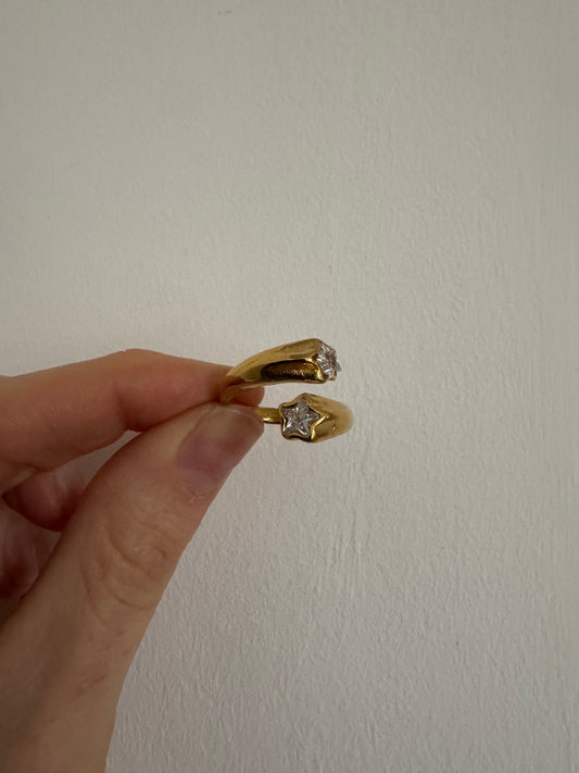 Star Bright Ring : Gold \ Silver