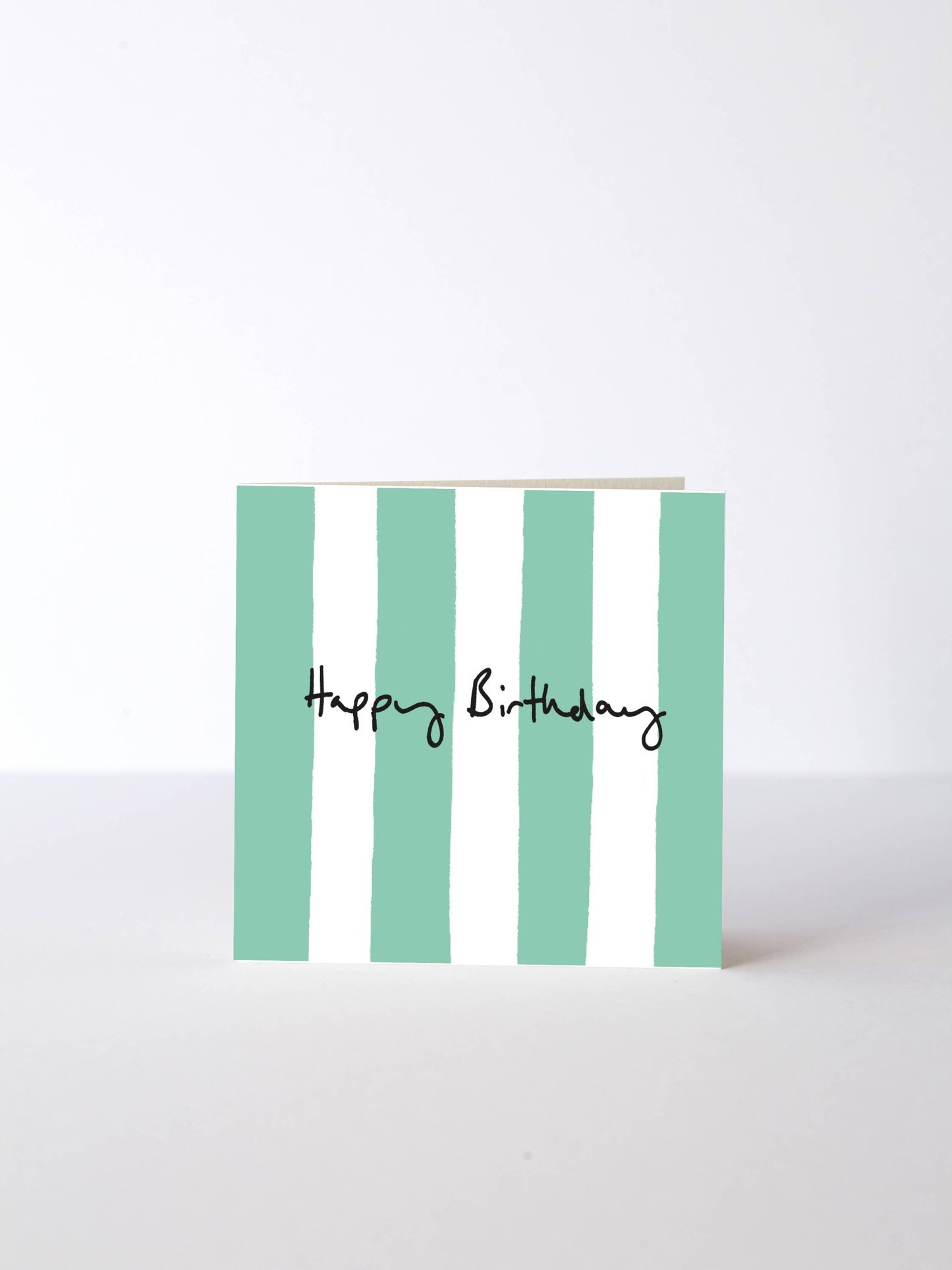 Happy Birthday Stripes Card