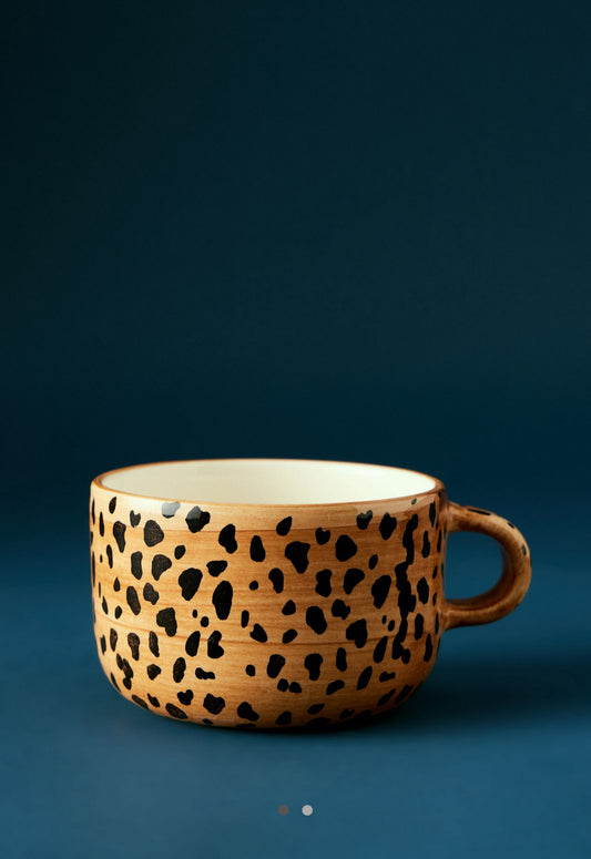 Anna + Nina Leopard Mug