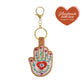 Beaded Keyring - Hand