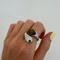 Silver Rita Stone Ring