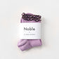 The Petite Ruffled Modal Socks in Lilac