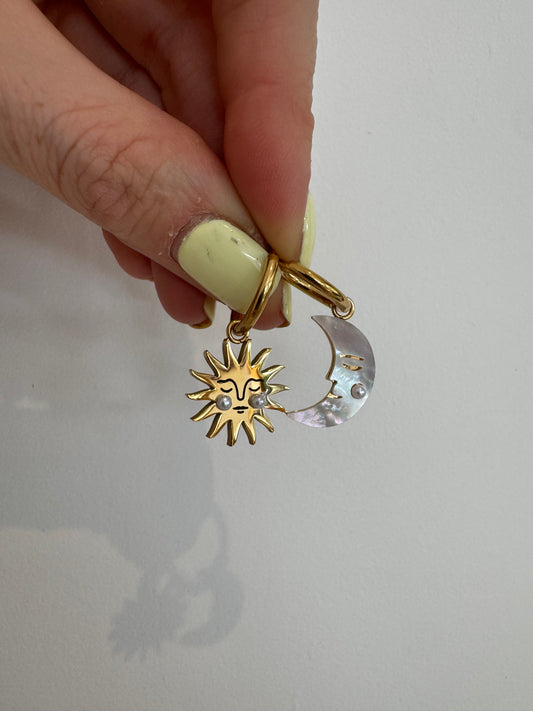 Sun & Moon Earrings