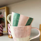 Purple Green Stripe Mug