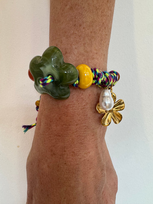 California cord charm bracelet