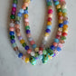 Beaded fish necklace