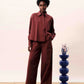 ULUNA BORDEAUX TROUSERS