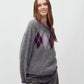 Argyle Knit Jumper