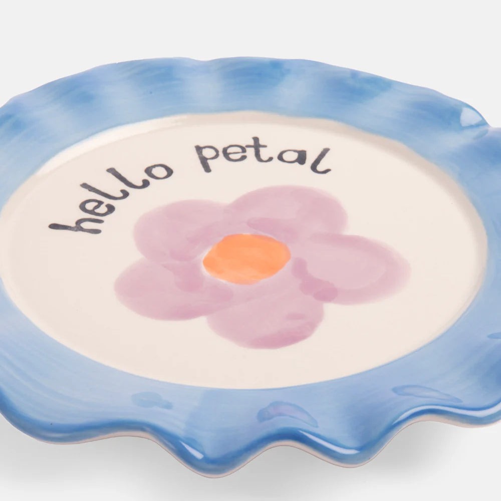 Hello Petal plate