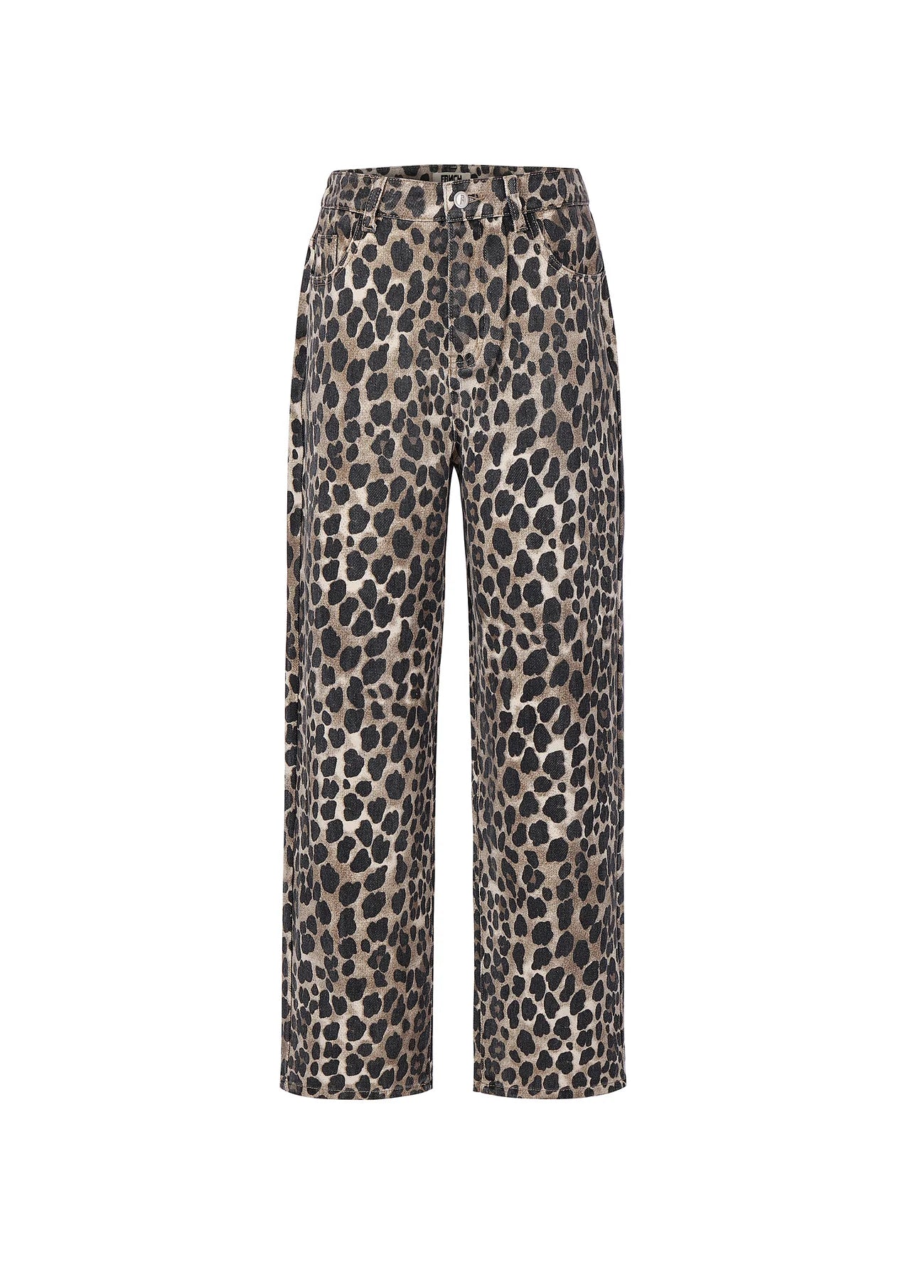 LEOPARD BOBTAIL JEANS