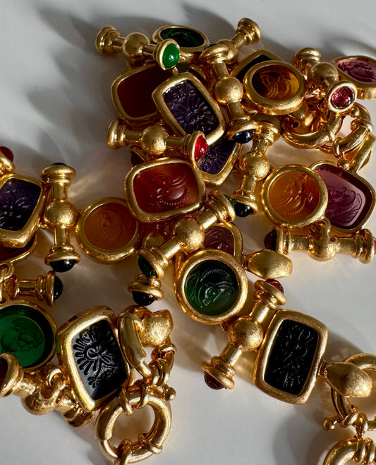 Maria Chunky Jeweled Bracelet