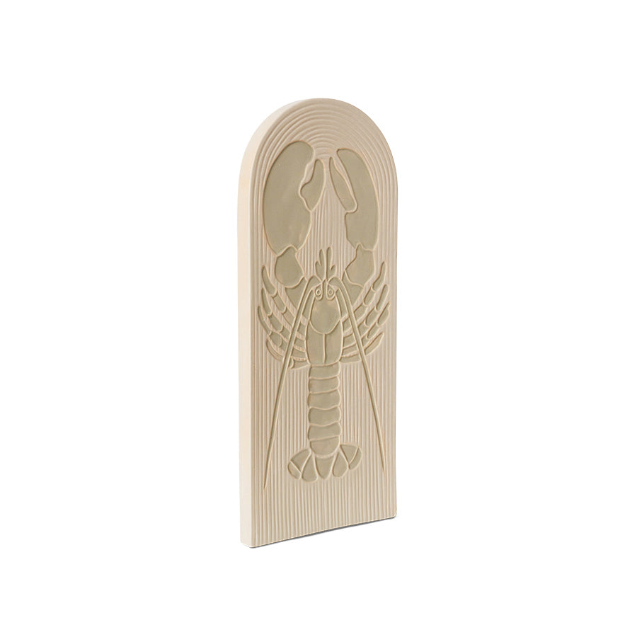 Stoneware wall tile
lobster