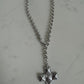 Chunky Cross Necklace : Silver