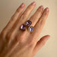 Purple Crystal Ring