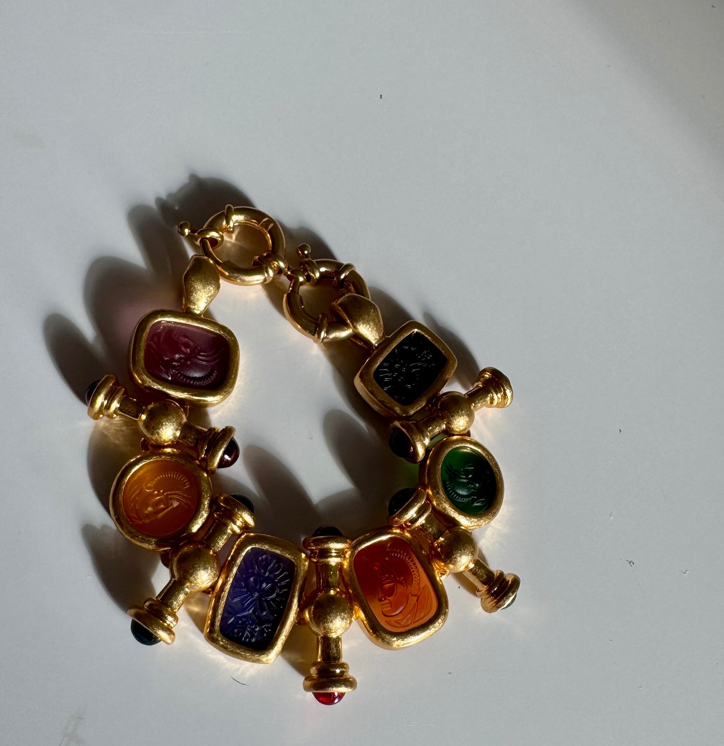 Maria Chunky Jeweled Bracelet