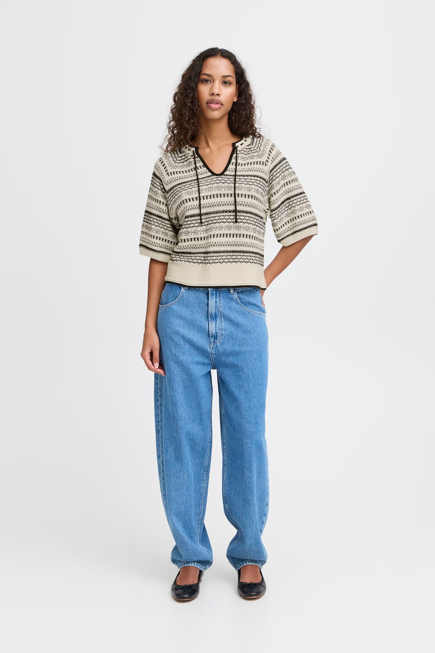 Ichi Birch Knit Top