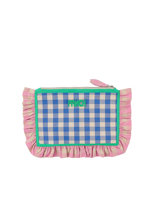 KRUNEFOSSEN CLUTCH AZURE BLUE